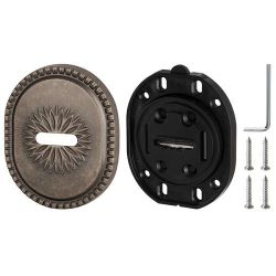 Декоративная накладка ARMADILLO PS-DEC CL AS-9 антич.серебро /34931/