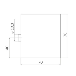 Замок навесной PUNTO PK-1480 3 кл. /57441/