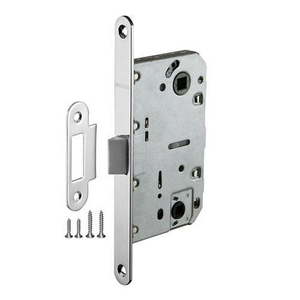 Защелка врезная FUARO P96WC-50 CP хром /33613/