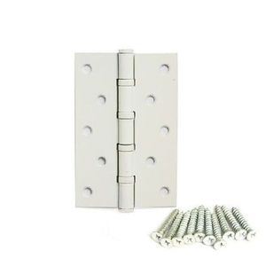 Петля дверная универсальная AVERS 100x70x2,5-B4 W/NIS белый/никель (1 шт)