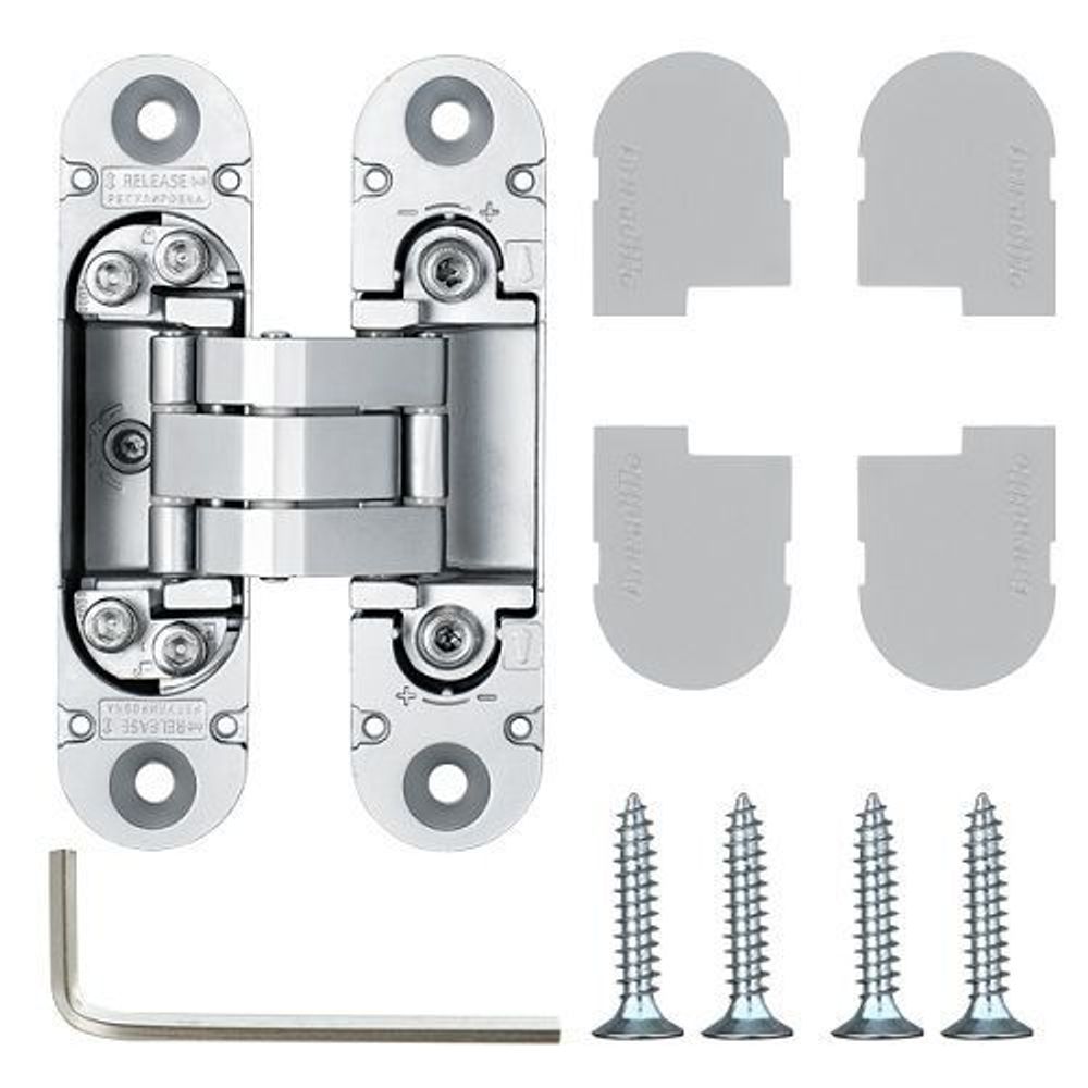 Петля скрытой установки ARMADILLO U3D4000 SC мат.хром /38665/ (1 шт)