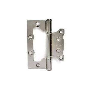 Петля дверная накладная APECS 100х75х2,5-B2 Steel CR хром (1 шт)