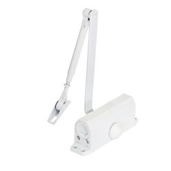 Доводчик дверной BASARA C-100 W (белый)