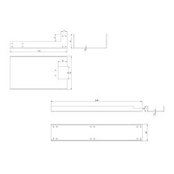 Удлинитель для пенала ARMADILLO SLD.Comfort-PENAL extension 100 /61199/