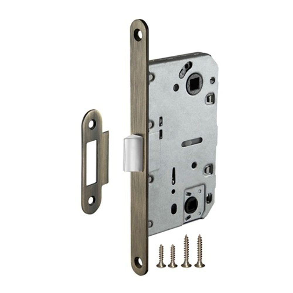 Защелка врезная AJAX METLM90-50 AB бронза /49717/