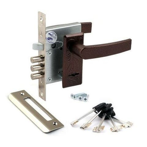 Замок врезной ПРОСАМ 74300 ЗВ9-8/15-СП-2НР-002Ш (5кл.)