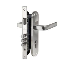 Замок врезной APECS 1526/60 CR хром