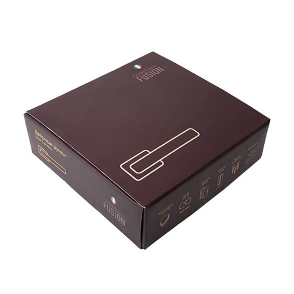 Ручки дверные Code Deco Fusion H-100156-A GRF графит