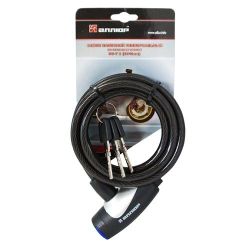 Замок навесной АЛЛЮР ВС-Т8 (2000 мм с тросом)