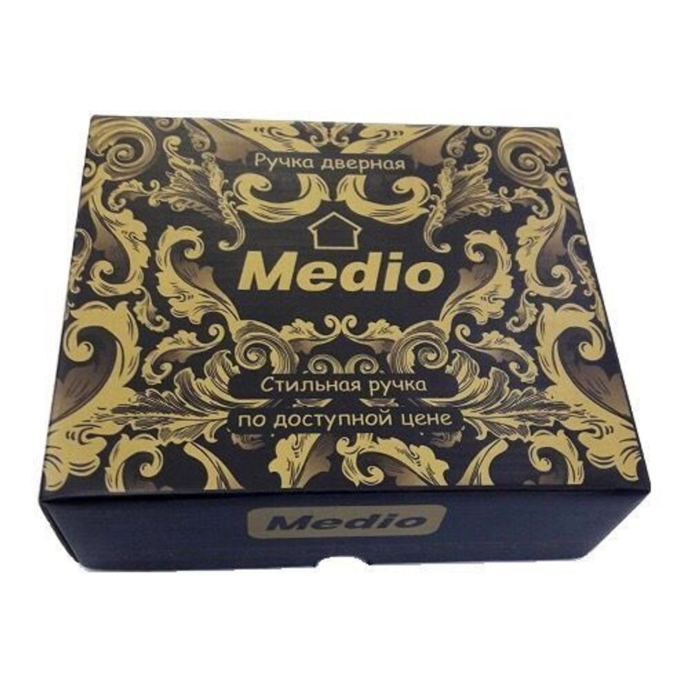 Ручка Медио M5102-88  BN/CP черный/хром