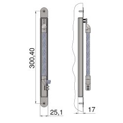 Кабель-переход КРИТ-М КП-300 Лб латунь