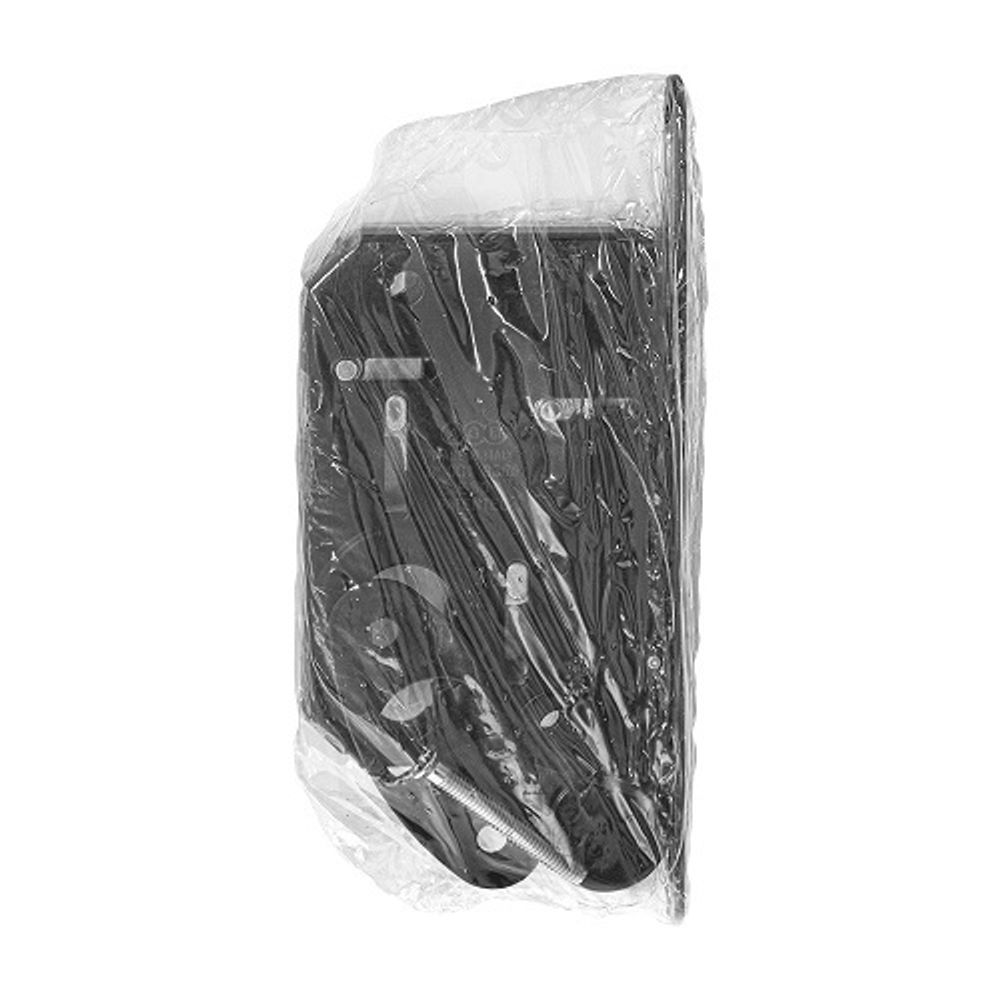 Замок межкомнатный для раздвижных дверей AGB SCIVOLA TRE WC B08981.50.93 (черный) /46373/