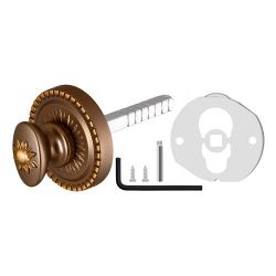 Ручка поворотная ARMADILLO BKW8/CL BB-17 корич.бронза /34951/