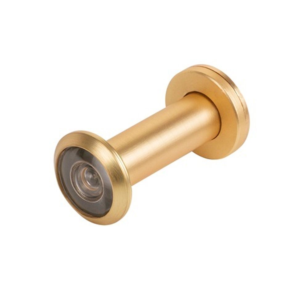 Глазок дверной FUARO DVZ3, 16/200/50-90 SSG сатинированное золото /48315/