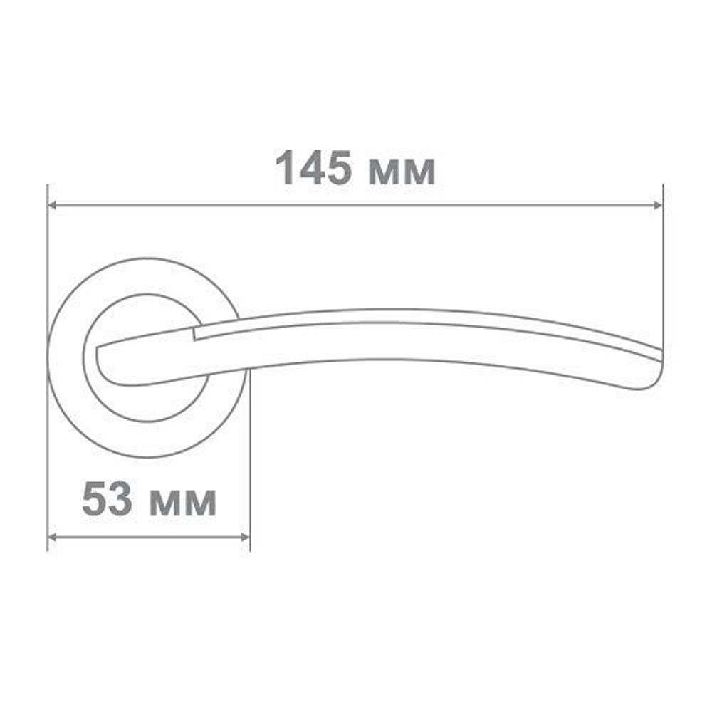 Ручка Медио M5162-21/41 F BN/GP черное золото