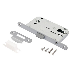 Замок врезной АЛЛЮР АРТ 5300-P SC мат.хром