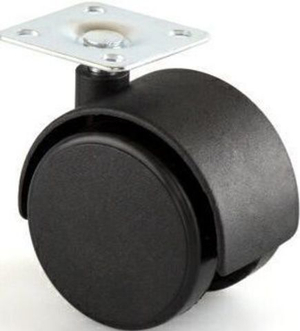 Колёсная опора d=30 мм пластмассовая