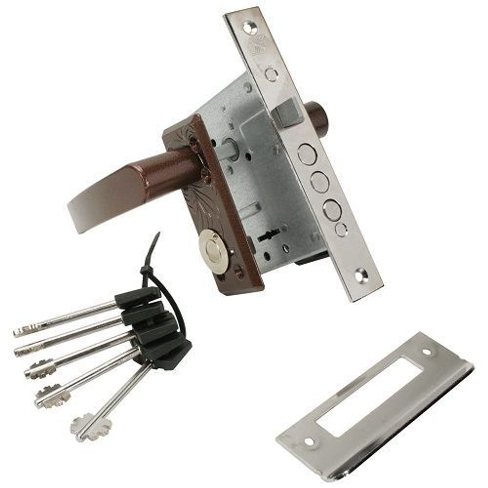 Замок врезной ПРОСАМ 74300 ЗВ9-8/15-СП-2НР-002Ш (5кл.)