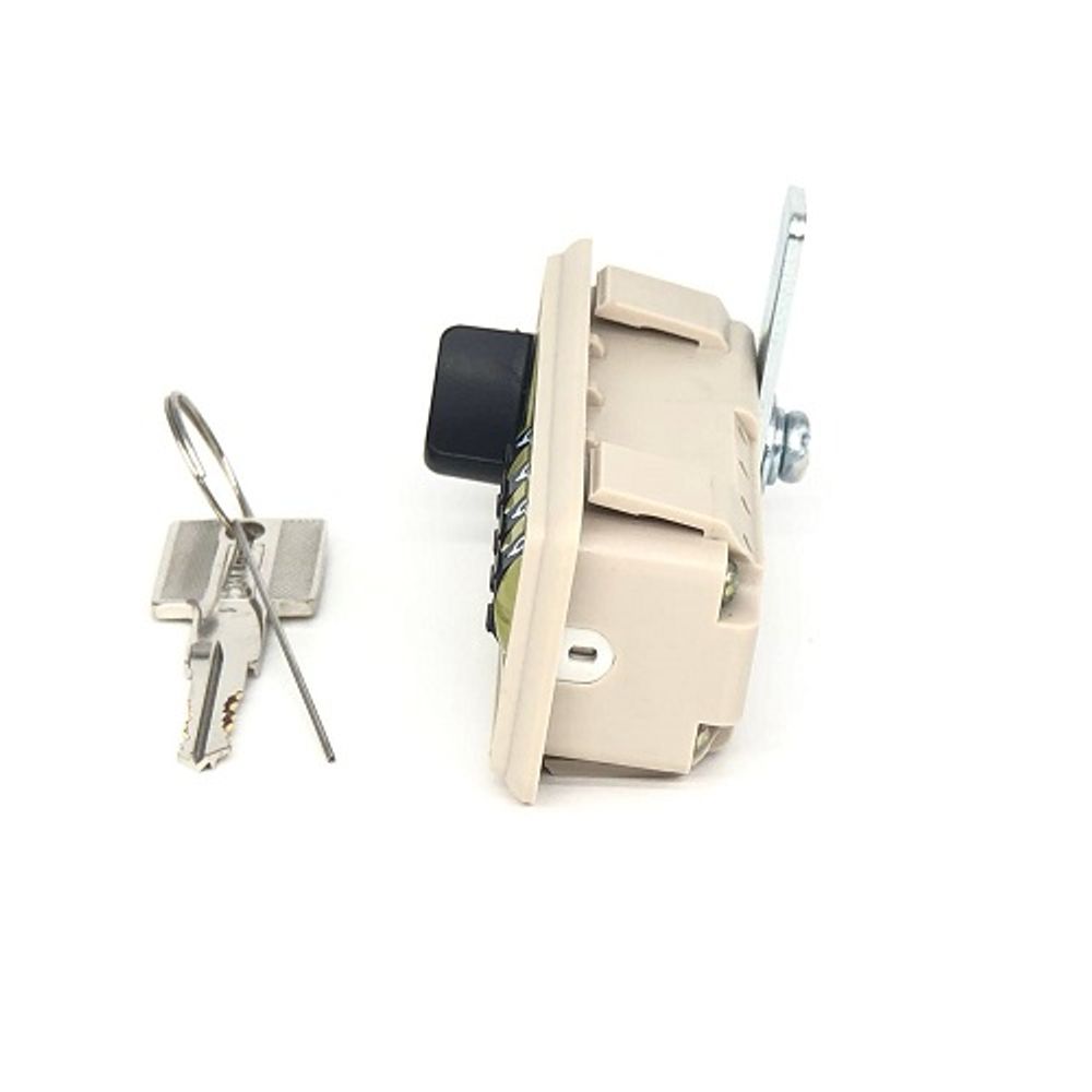 Замок мебельный кодовый 095 C механический с ключом