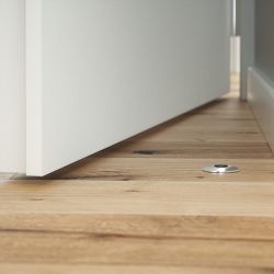 Упор магнитный автомат. скрытый FANTOM PREMIUM HGT004 черный