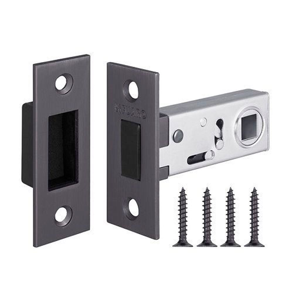 Защелка врезная магнитная FUARO M12-50-25 GR графит /37507/