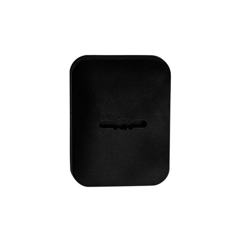 Декоративная накладка AJAX ESC S MD с авт. шторкой BL-24 черный /60625/