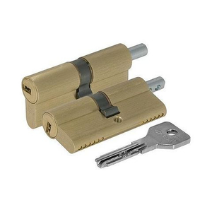 Цилиндровый механизм CISA под вертушку ASIX OE302-29.00 (90 мм/40+10+40), ЛАТУНЬ /10379/