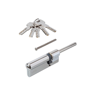 Цилиндровый механизм со штоком APECS SM-90(30S/60)-S/65-NI никель