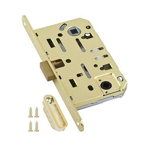 Замок межкомнатный AGB WC MEDIANA POLARIS B06102.50.03.567 (латунь) /25587/