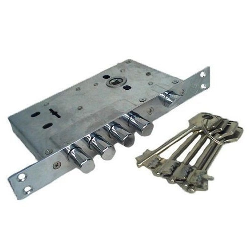 Замок врезной сувальдный ЧенФенг 2224 - 4Р L левый