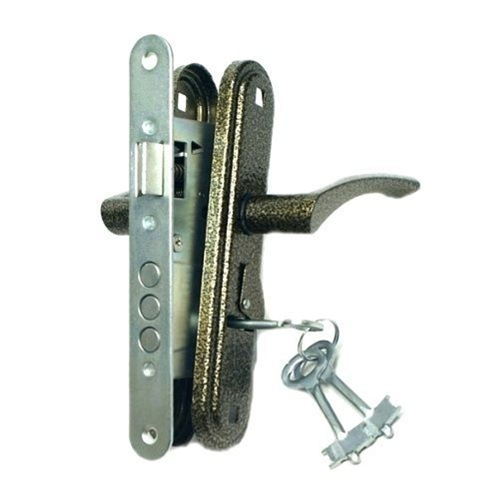 Замок врезной ЗЕНИТ ЗВ9-4.2 бронза