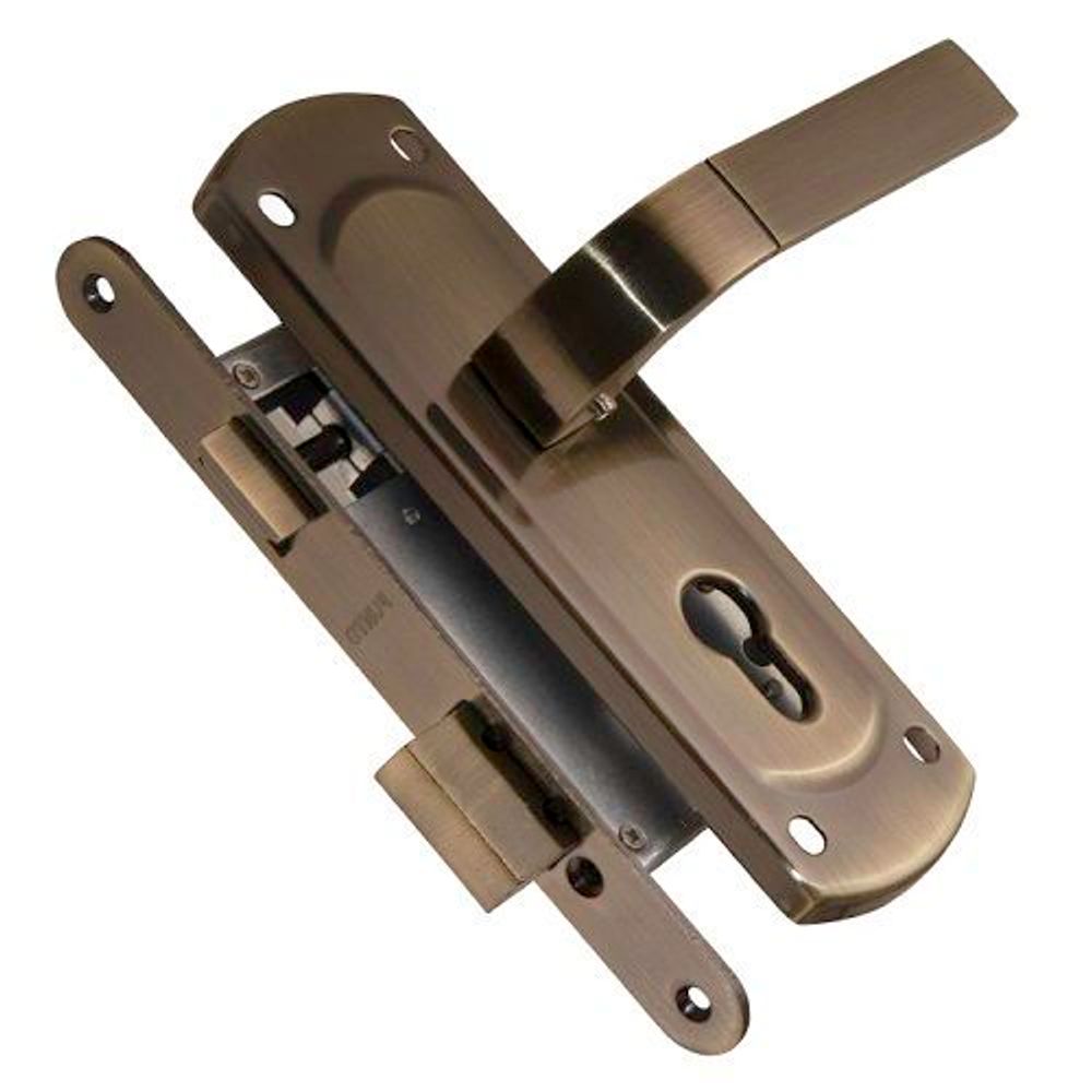 Замок врезной PUNTO KIT P25 5558 ORION AB W/B (бронза) /41725/