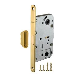 Защелка врезная магнитная FUARO M96WC-50 GOLD-24 золото 24K
