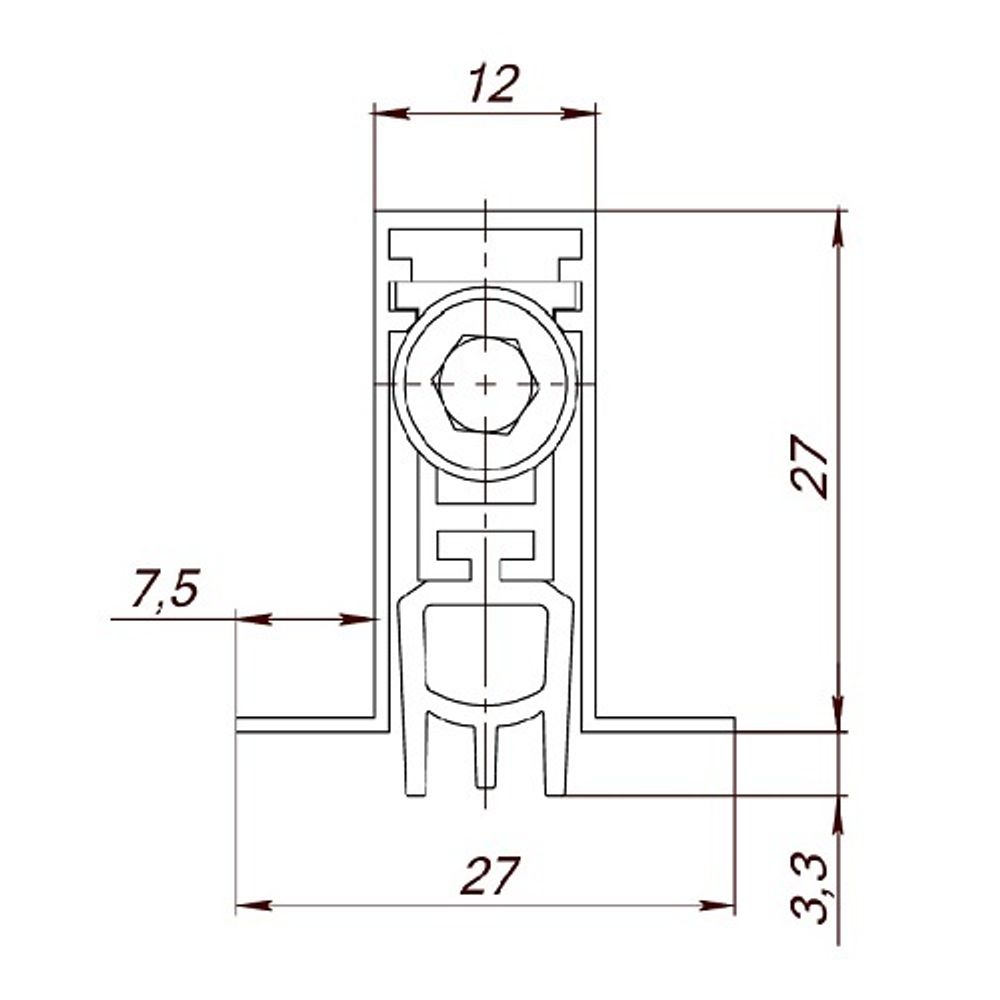 Автоматический порог ARMADILLO EASY BLOCK F/420 /45399/