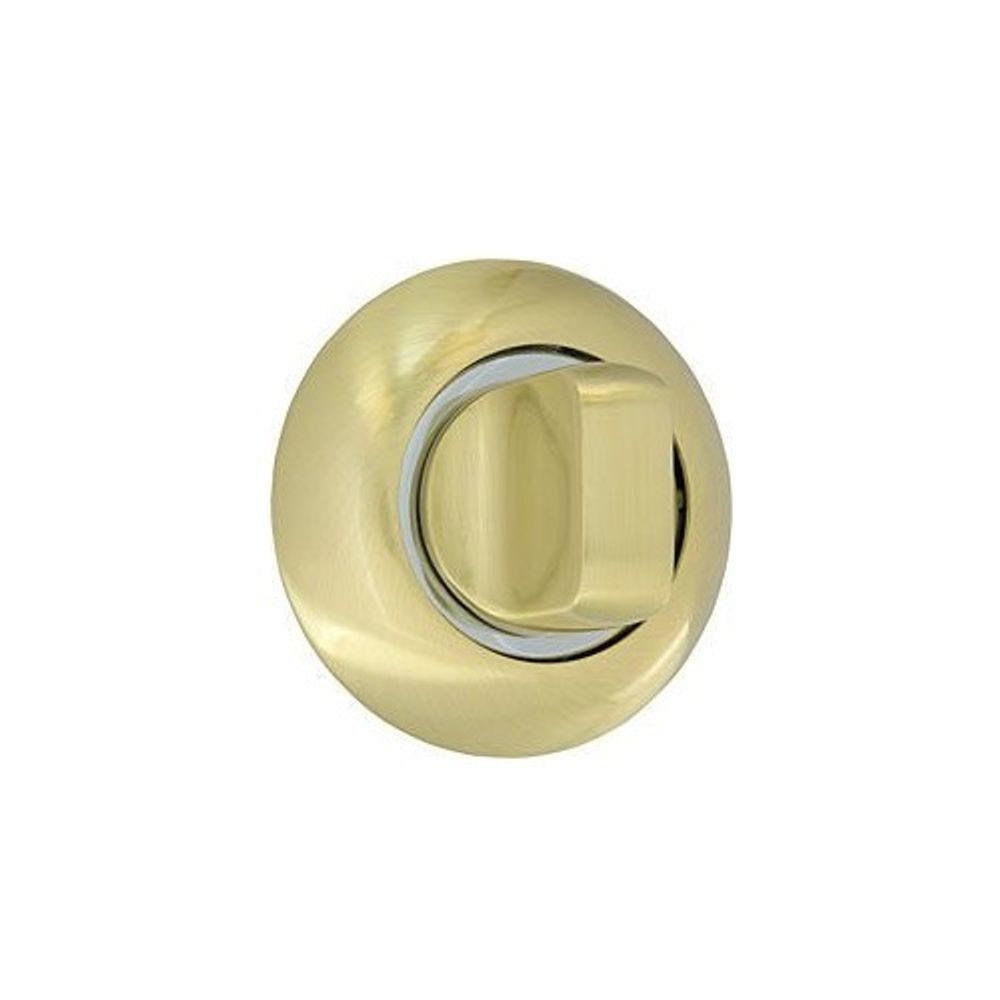 Ручка поворотная ARMADILLO WC-BOLT BK6-1SG/CP-1 мат.золото/хром