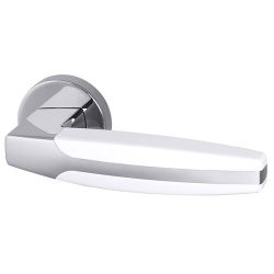 Ручка раздельная ARMADILLO ARC URB2 CP/White-14