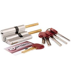 Цилиндровый механизм под вертушку (дл. шток) MOTTURA DPC1P5631 S3 (87 мм/51+10+26) 5+1