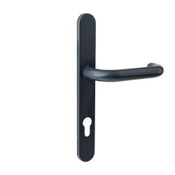 Ручки на планке APECS HP-85.2703-INOX/304-GRDM графит серый матовый (RAL 7024)