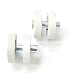 Ролики для тяг двери, d-15мм (комплект 2 шт)