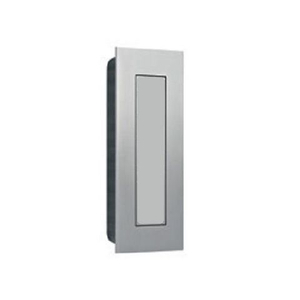 Ручка для раздвижной двери с внутр. встравкой под захват на пружине Арт. №402 (мат.хром)