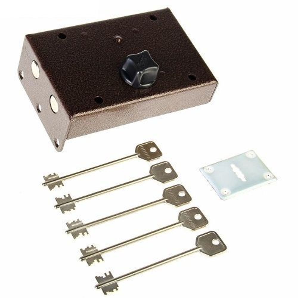 Замок накладной СЕНАТ ЗНС4-1 5кл.