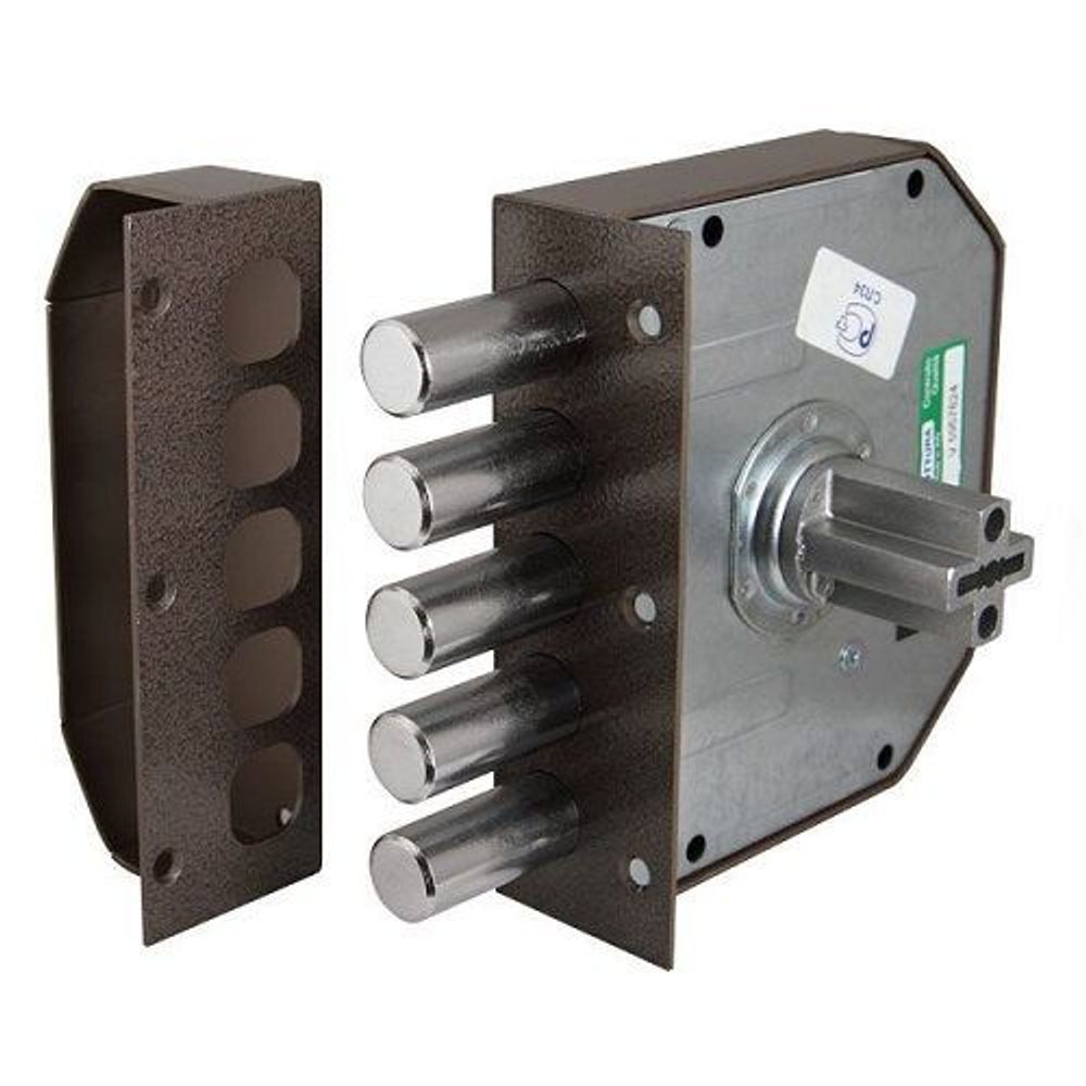 Замок накладной MOTTURA 20.500 S (левый) /1877/