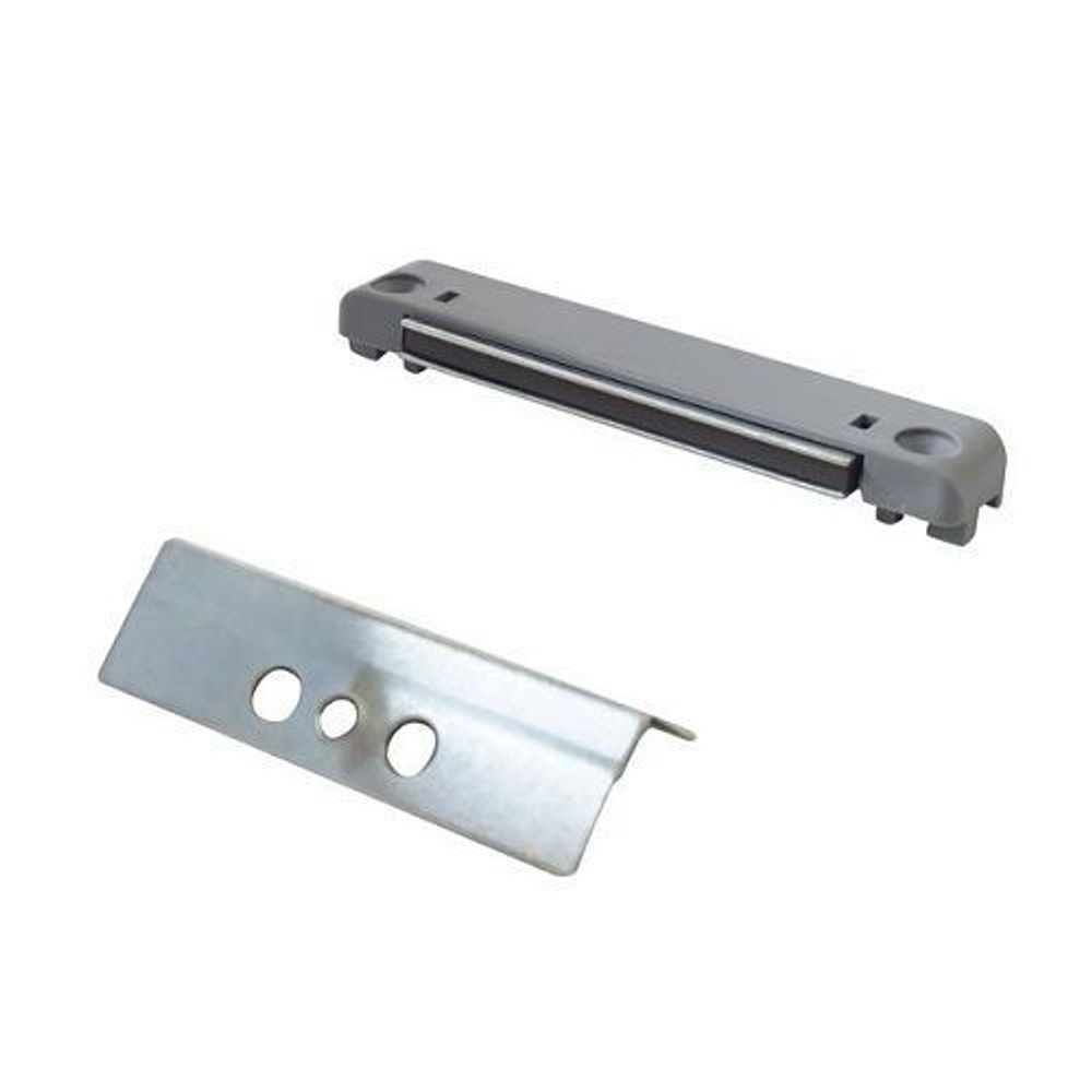 Защелка балконная магнитная (2 части) Интерника, 12/20-13