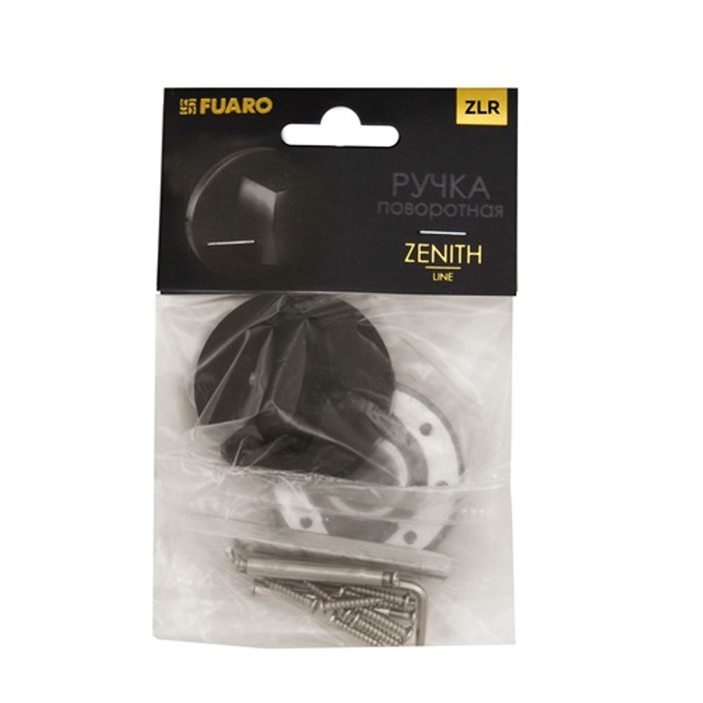 Ручка поворотная FUARO BK6 ZLR BL-24 черный /60771/