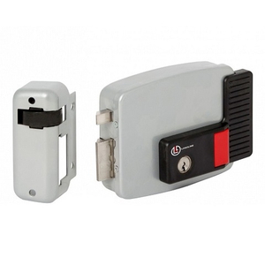 Замок накладной эл/мех. LOGOLINE 730.60.2 (дверь левая, открывается внутрь)