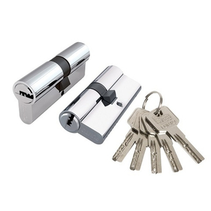 Цилиндровый механизм PUNTO Z300/60 mm (25+10+25) CP хром 5 кл. /57475/