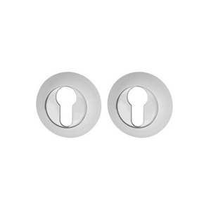 Накладка под цил. RENZ ET 08 SW/CP (супер белый/хром блестящий)