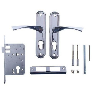 Замок врезной ЗУБЕР ЗВ 1623-55 мм CP хром