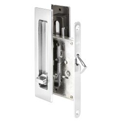 Защелка с ручками для раздвижных дверей PUNTO Soft LINE SLQ-011 CP хром /61885/