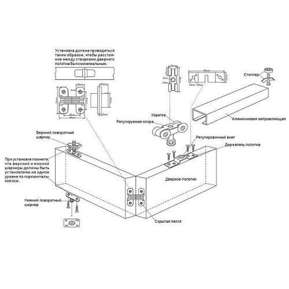 Rsp44 ru сборка. Комплект системы двери "книжка" SSC-D-100a. Ролики для складных дверей Bravo w-101. Схема установки складных дверей Браво. Схема монтажа складной двери Браво.